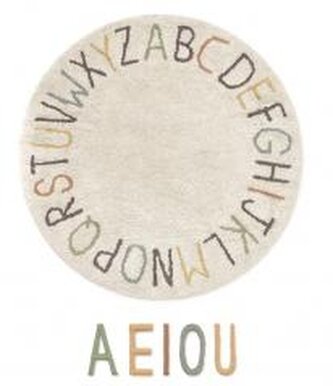 Dywan Bawełniany ABC 120cm