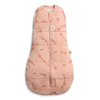 ERGOPOUCH Zavinovačka a vak na spaní 2v1 Cocoon Elephant Parade 6-12 m, 8-10 kg, 2,5 tog