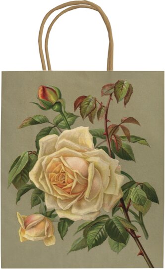 Dárková papírová taška Yellow Roses