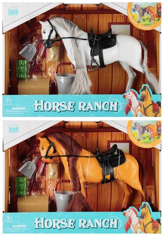 Konik z akcesoriami. 39x29x9