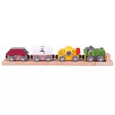 Bigjigs Rail Dřevěný stavební vlak