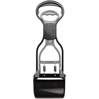 Flamingo Sběrač psích exkrementů 38x11cm černo-šedý Flamingo Sběrač psích exkrementů 38x11cm černo-šedý