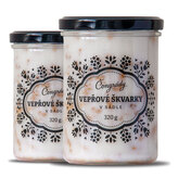 Vepřové škvarky v sádle