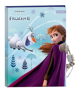 Pamiętnik z kłódką Frozen