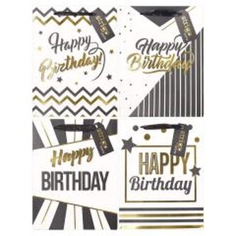 Torba prezentowa Party 18x23x10cm mix STRIGO