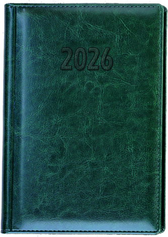 Kalendarz książkowy A5 2026 dzienny okładka twarda\n K1