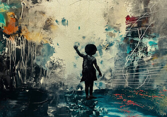 Plakát, Obraz - Hope, 61 × 91.5 cm