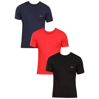 3PACK pánské tričko HUGO vícebarevné (50532811 990) XXL