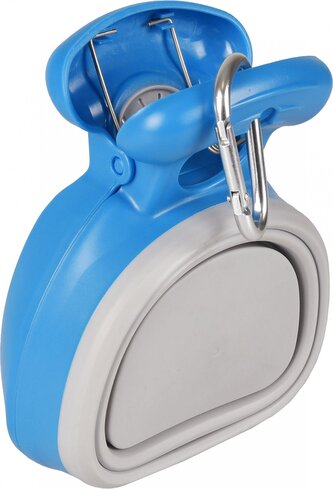 Flamingo Sběrač psích exkrementů modrý 12,2x6,9x15,3cm Flamingo Sběrač psích exkrementů modrý 12,2x6,9x15,3cm