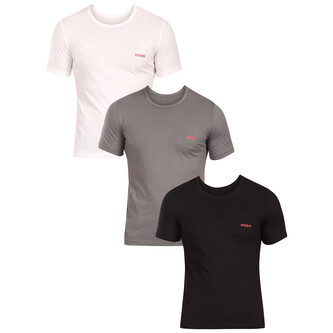3PACK pánské tričko HUGO vícebarevné (50532811 966) XL