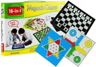 Zestaw gier 18w1 szachy magnetyczne