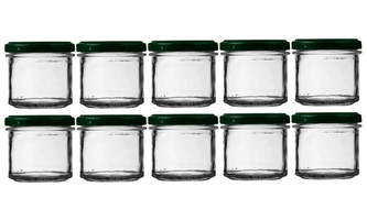 DuraHome Sklenice zavařovací 130ml s víčkem 63, 10ks