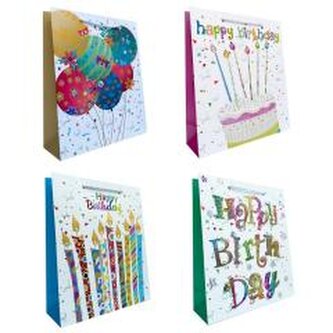 Torebka prezentowa urodzinowa S mix Torebka prezentowa urodzinowa S mix