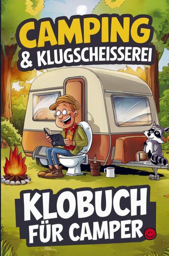 Camping & Klugscheißerei - Lustiges Klobuch für Camper Camping & Klugscheißerei - Lustiges Klobuch für Camper