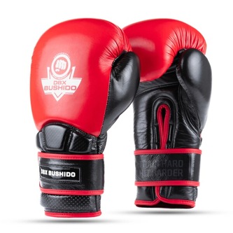 WARRIOR RED 16 OZ. BOXERSKÉ RUKAVICE DBX BUSHIDO