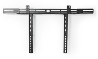 NEDIS univerzální držák pro repro / na soundbar/ nosnost 10 kg/ nastavení hloubky/ černý