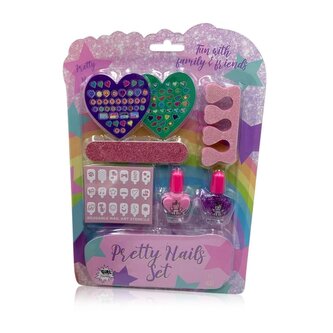 Pretty set na zdobení nehtů