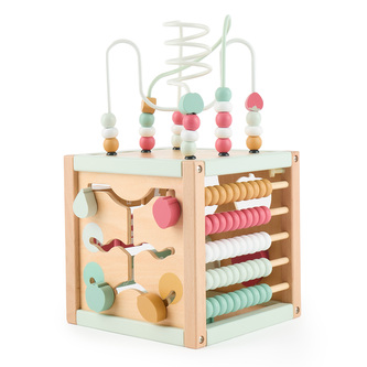 Bieco - Motorická kostka s labyrintem - berry