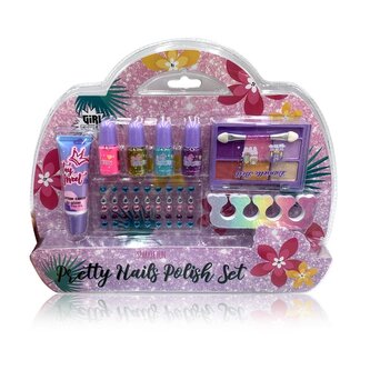 Pretty set na zdobení nehtů a líčení