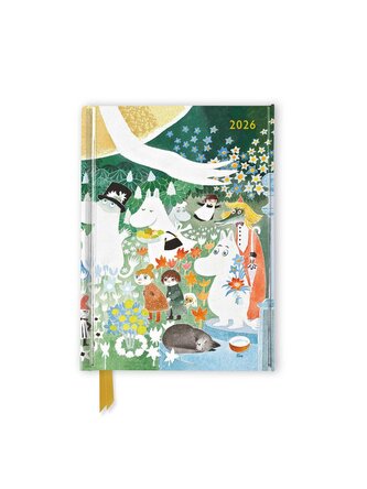 Tove Jansson - Moomin - Die wundersame Reise ins Mumintal - Taschenkalender 2026