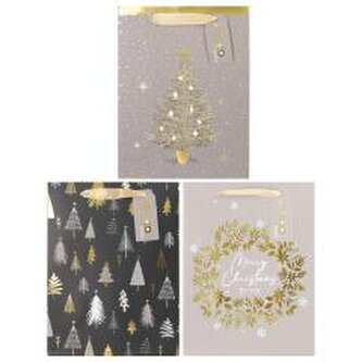 Torba prezentowa Święta 18x23x10cm mix STRIGO