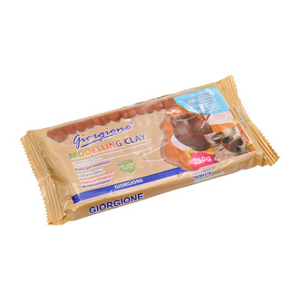 Modelovací hmota 250g tvrdnoucí na vzduchu - hnědá