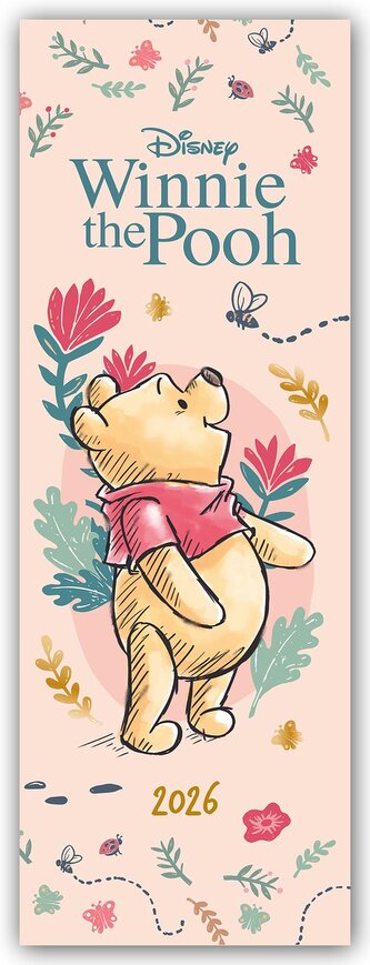 Disney - Winnie the Pooh 2026 - Slimline-Kalender