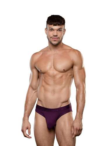 Pánské jocksy Andrew Christian fialové TROPHY BOY Bamboo Locker Room (93666-EGGP) M