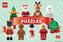 CHRONICLE BOOKS Puzzle Adventní kalendář LEGO®Odpočítávání do Vánoc 12x48 dílků