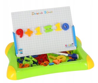 Leventi MAGNETICKÁ TABULE NA UČENÍ ČÍSLICE PÍSMENA-ZELENÁ