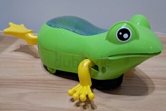Leventi Interaktivní žába s hudbou a 3D světly a s kolečky
