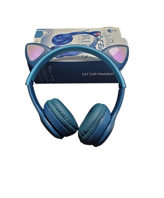 Leventi BLUETOOTH SLUCHÁTKA CAT EAR P47M modrá