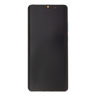 LCD Display + Dotyková Deska + Přední Kryt Huawei P30 PRO Aurora Blue (Service Pack)
