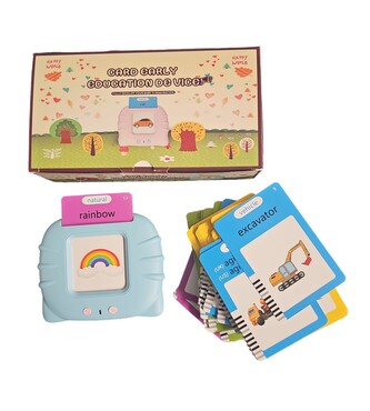 Leventi Mluvící Flash karty,Flash karty Rané vzdělávání-Modra