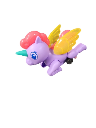 Leventi Jednorožec kůň unicorn na natažení jezdící se světlem 12 cm