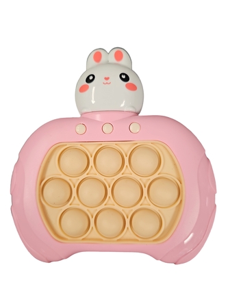 Leventi Quick push video games - pop it hra - králíček růžový