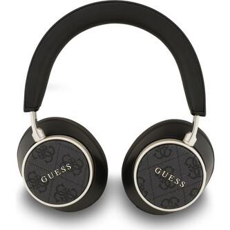 Guess PU Leather 4G Classic Logo ENC Bezdrátová sluchátka černá