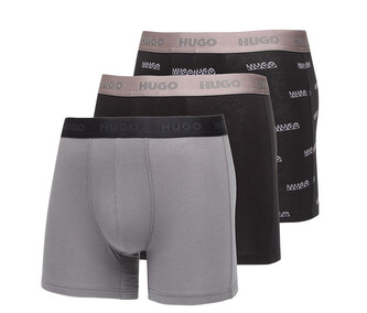 3PACK pánské boxerky HUGO vícebarevné (50549177 002) XXL