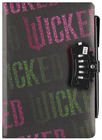 Pamiętnik na szyfr A5/80k Wicked BENIAMIN 114334