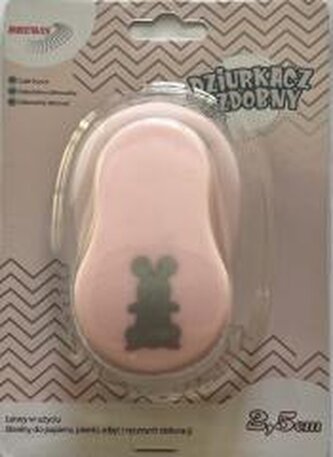 Dziurkacz ozdobny Zając 2.5cm