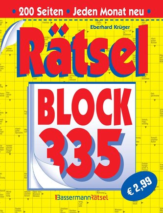 Rätselblock 335 (5 Exemplare à 2,99 EUR)