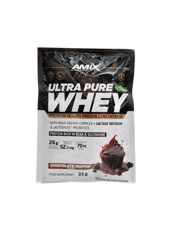 Amix - Black line Ultra pure whey 35 g - dubai chocolate