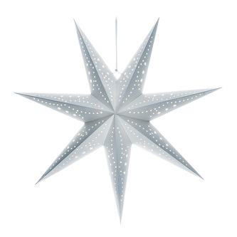 Solight LED vánoční hvězda stříbrná, závěsná, časovač, 60cm, 20x LED, 2x AA Solight LED vánoční hvězda stříbrná, závěsná, časovač, 60cm, 20x LED, 2x AA