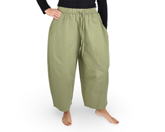 Capri kalhoty BALOON, zelená