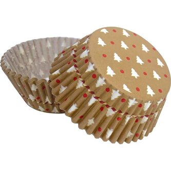 Košičky na muffiny stromečky (50 ks) - Alvarak Košičky na muffiny stromečky (50 ks) - Alvarak