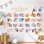 Naklejki na ścianę do pokoju dziecka alfabet