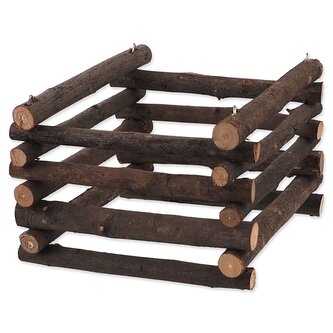 Seník Small Animals Natural dřevěný 15x11x15 cm Seník Small Animals Natural dřevěný 15x11x15 cm