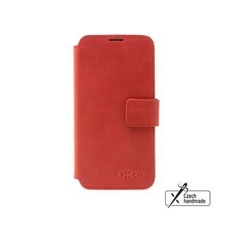 Fixed Kožené pouzdro typu kniha ProFit pro Samsung Galaxy A56 5G, červené