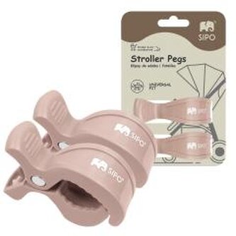 Klipsy do wózka 2szt