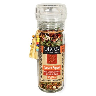 Ukuva Mlýnek s kořením Tomato Pepper z Jižní Afriky, 40 g